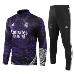 Real Madrid Kit Dragon Trainingspullover Kinder 2023/24 Viertelreißverschluss Lila Real Madrid Kit Dragon Trainingspullover Kinder 2023/24 Viertelreißverschluss Lila
