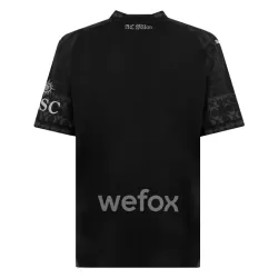 Günstige AC Mailand Kindertrikot Vierte 2023/24 Kurzarm Schwarze