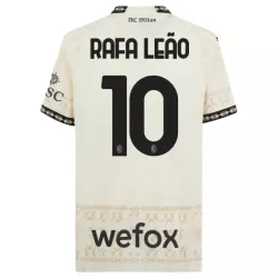 Günstige AC Mailand Rafael Leao 10 Herrentrikot Vierte 2023/24 Kurzarm Weiße Günstige AC Mailand Rafael Leao 10 Herrentrikot Vierte 2023/24 Kurzarm Weiße