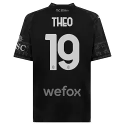 Günstige AC Mailand Theo Hernandez 19 Herrentrikot Vierte 2023/24 Kurzarm Schwarze Günstige AC Mailand Theo Hernandez 19 Herrentrikot Vierte 2023/24 Kurzarm Schwarze