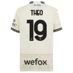 Günstige AC Mailand Theo Hernandez 19 Herrentrikot Vierte 2023/24 Kurzarm Weiße