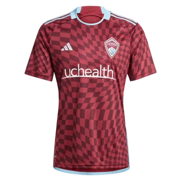 Günstige Colorado Rapids Herrentrikot Heim 2024 Kurzarm