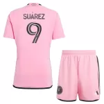 Günstige Inter Miami CF Luis Suarez 9 Kindertrikot Heim 2024/25 Kurzarm