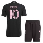 Günstige Inter Miami CF Messi 10 Kindertrikot Auswärts 2024/25 Kurzarm