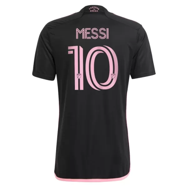 Günstige Inter Miami CF Messi 10 Kindertrikot Auswärts 2024/25 Kurzarm