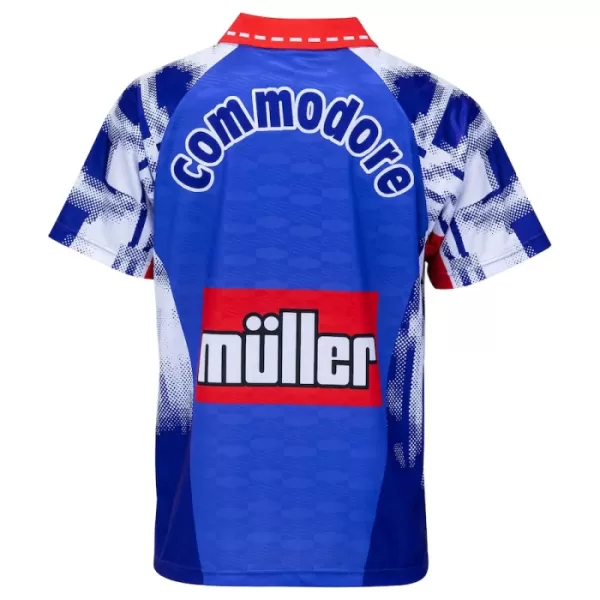 Günstige Paris Saint-Germain 1992-93 Herrentrikot Auswärts Retro Kurzarm