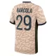 Günstige Paris Saint-Germain Bradley Barcola 29 Herrentrikot Vierte Jordan 2023/24 Kurzarm