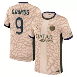 Günstige Paris Saint-Germain Goncalo Ramos 9 Herrentrikot Vierte Jordan 2023/24 Kurzarm Günstige Paris Saint-Germain Goncalo Ramos 9 Herrentrikot Vierte Jordan 2023/24 Kurzarm