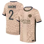 Günstige Paris Saint-Germain Hakimi 2 Herrentrikot Vierte Jordan 2023/24 Kurzarm