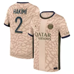 Günstige Paris Saint-Germain Hakimi 2 Herrentrikot Vierte Jordan 2023/24 Kurzarm Günstige Paris Saint-Germain Hakimi 2 Herrentrikot Vierte Jordan 2023/24 Kurzarm
