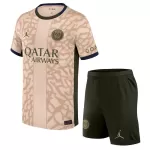 Günstige Paris Saint-Germain Kindertrikot Vierte Jordan 2023/24 Kurzarm