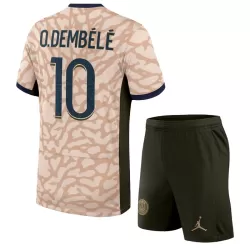 Günstige Paris Saint-Germain O. Dembele 10 Kindertrikot Vierte Jordan 2023/24 Kurzarm Günstige Paris Saint-Germain O. Dembele 10 Kindertrikot Vierte Jordan 2023/24 Kurzarm