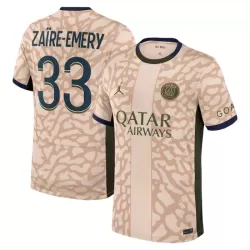 Günstige Paris Saint-Germain Zaire-Emery 33 Herrentrikot Vierte Jordan 2023/24 Kurzarm Günstige Paris Saint-Germain Zaire-Emery 33 Herrentrikot Vierte Jordan 2023/24 Kurzarm