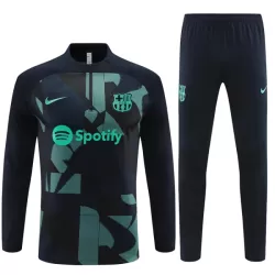 Barcelona Trainingspullover 2023/24 Viertelreißverschluss Schwarze Barcelona Trainingspullover 2023/24 Viertelreißverschluss Schwarze