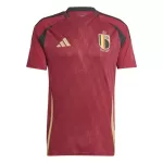 Günstige Belgien Herrentrikot Heim EURO 2024 Kurzarm