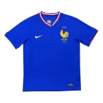Günstige Frankreich Herrentrikot Heim EURO 2024 Kurzarm