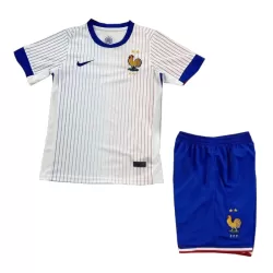 Günstige Frankreich Kindertrikot Auswärts EURO 2024 Kurzarm Günstige Frankreich Kindertrikot Auswärts EURO 2024 Kurzarm