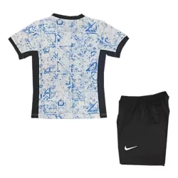 Günstige Portugal Kindertrikot Auswärts EURO 2024 Kurzarm