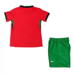 Günstige Portugal Kindertrikot Heim EURO 2024 Kurzarm