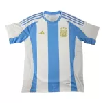Günstige Argentinien Herrentrikot Heim 2024 Kurzarm