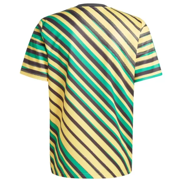 Günstige Jamaika Herrentrikot Retro 2024 Kurzarm