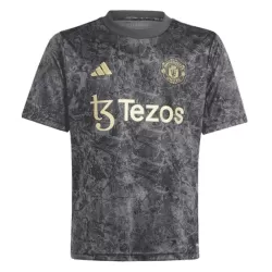 Günstige Manchester United X Stone Roses Herrentrikot 2023/24 Kurzarm Schwarze - Speziell Günstige Manchester United X Stone Roses Herrentrikot 2023/24 Kurzarm Schwarze - Speziell