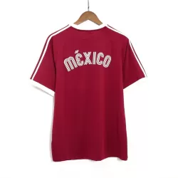 Günstige Mexiko Remake Herrentrikot 1985 Kurzarm Rote