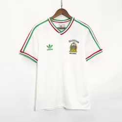 Günstige Mexiko Remake Herrentrikot 1985 Kurzarm Weiße