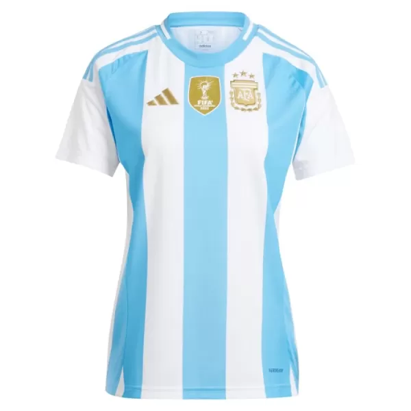 Günstige Argentinien Damentrikot Heim 2024 Kurzarm
