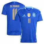 Günstige Argentinien Di Maria 11 Herrentrikot Auswärts 2024 Kurzarm
