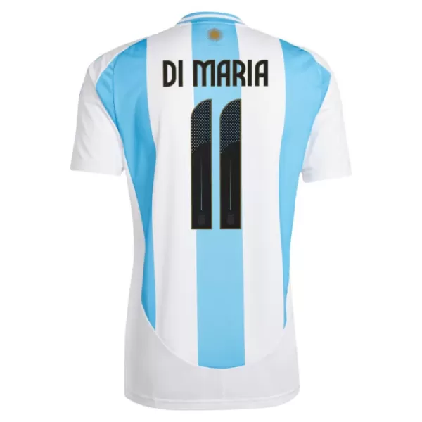 Günstige Argentinien Di Maria 11 Herrentrikot Heim 2024 Kurzarm