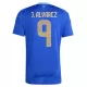 Günstige Argentinien J. Alvarez 9 Herrentrikot Auswärts 2024 Kurzarm