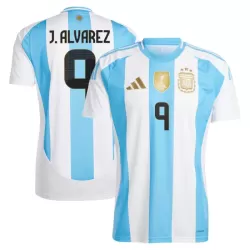 Günstige Argentinien J. Alvarez 9 Herrentrikot Heim 2024 Kurzarm Günstige Argentinien J. Alvarez 9 Herrentrikot Heim 2024 Kurzarm