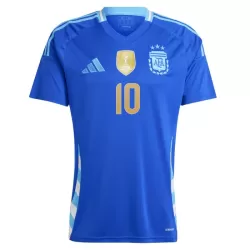 Günstige Argentinien Messi 10 Kindertrikot Auswärts 2024 Kurzarm