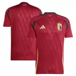Günstige Belgien Herrentrikot Heim EURO 2024 Kurzarm