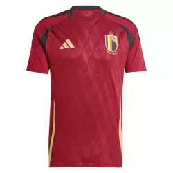 Günstige Belgien Herrentrikot Heim EURO 2024 Kurzarm