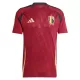 Günstige Belgien Herrentrikot Heim EURO 2024 Kurzarm