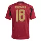 Günstige Belgien Mangala 18 Kindertrikot Heim EURO 2024 Kurzarm