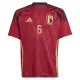 Günstige Belgien Onana 6 Kindertrikot Heim EURO 2024 Kurzarm