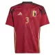 Günstige Belgien Theate 3 Kindertrikot Heim EURO 2024 Kurzarm