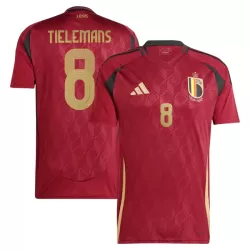 Günstige Belgien Tielemans 8 Herrentrikot Heim EURO 2024 Kurzarm Günstige Belgien Tielemans 8 Herrentrikot Heim EURO 2024 Kurzarm
