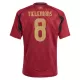 Günstige Belgien Tielemans 8 Kindertrikot Heim EURO 2024 Kurzarm