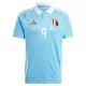 Günstige Belgien Trossard 9 Herrentrikot Auswärts EURO 2024 Kurzarm
