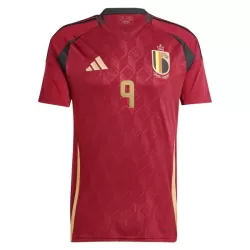 Günstige Belgien Trossard 9 Herrentrikot Heim EURO 2024 Kurzarm