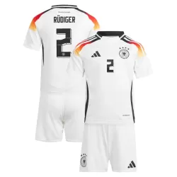 Günstige Deutschland Antonio Rudiger 2 Kindertrikot Heim EURO 2024 Kurzarm Günstige Deutschland Antonio Rudiger 2 Kindertrikot Heim EURO 2024 Kurzarm