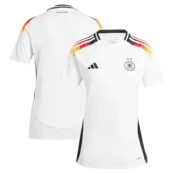 Günstige Deutschland Damentrikot Heim EURO 2024 Kurzarm Günstige Deutschland Damentrikot Heim EURO 2024 Kurzarm