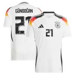 Günstige Deutschland Gundogan 21 Herrentrikot Heim EURO 2024 Kurzarm Günstige Deutschland Gundogan 21 Herrentrikot Heim EURO 2024 Kurzarm