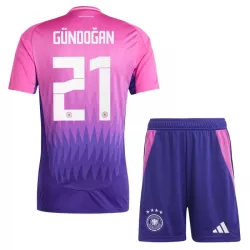 Günstige Deutschland Gundogan 21 Kindertrikot Auswärts EURO 2024 Kurzarm Günstige Deutschland Gundogan 21 Kindertrikot Auswärts EURO 2024 Kurzarm
