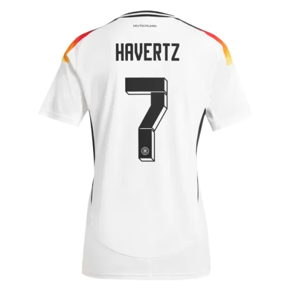 Günstige Deutschland Havertz 7 Damentrikot Heim EURO 2024 Kurzarm