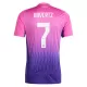 Günstige Deutschland Kai Havertz 7 Herrentrikot Auswärts EURO 2024 Kurzarm